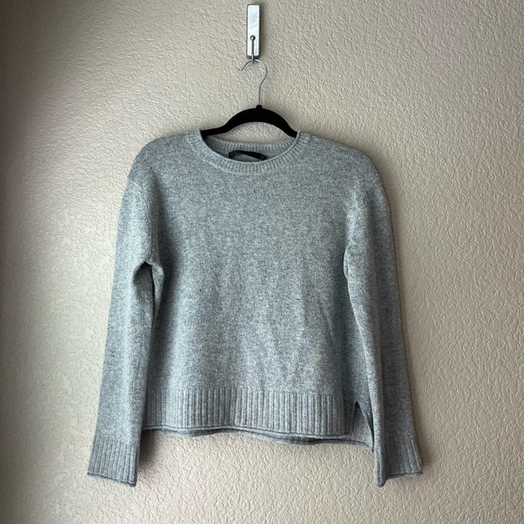 Jenni Kayne Gray Crew Neck Sweater - Picture 2 of 8